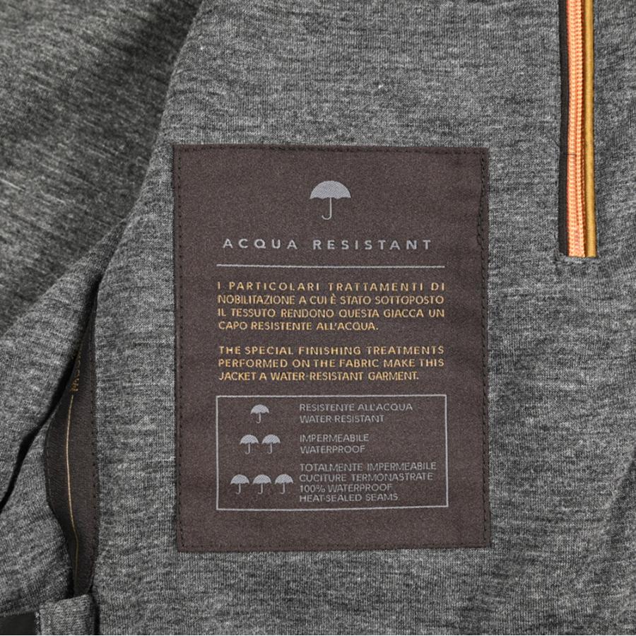 MOORER ムーレー / DORON-WK ジップアップジャケット スタンドカラー ライトアウター ACQUA RESISTANT 撥水透湿 ポリエステル100% ダークネイビー / セールの画像