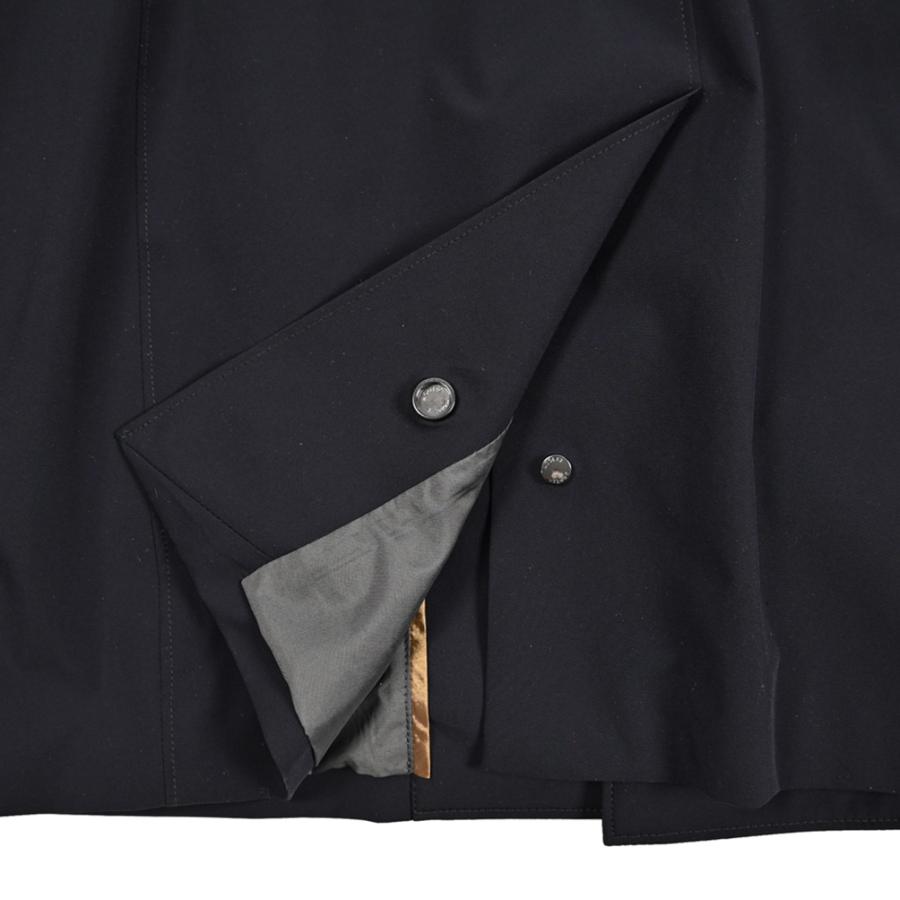 MOORER ムーレー / GIROLAMO-KN チェスターコート フロントライナー付き ライトアウター ACQUA RESISTANT 撥水透湿 ストレッチナイロン ネイビー / セールの画像