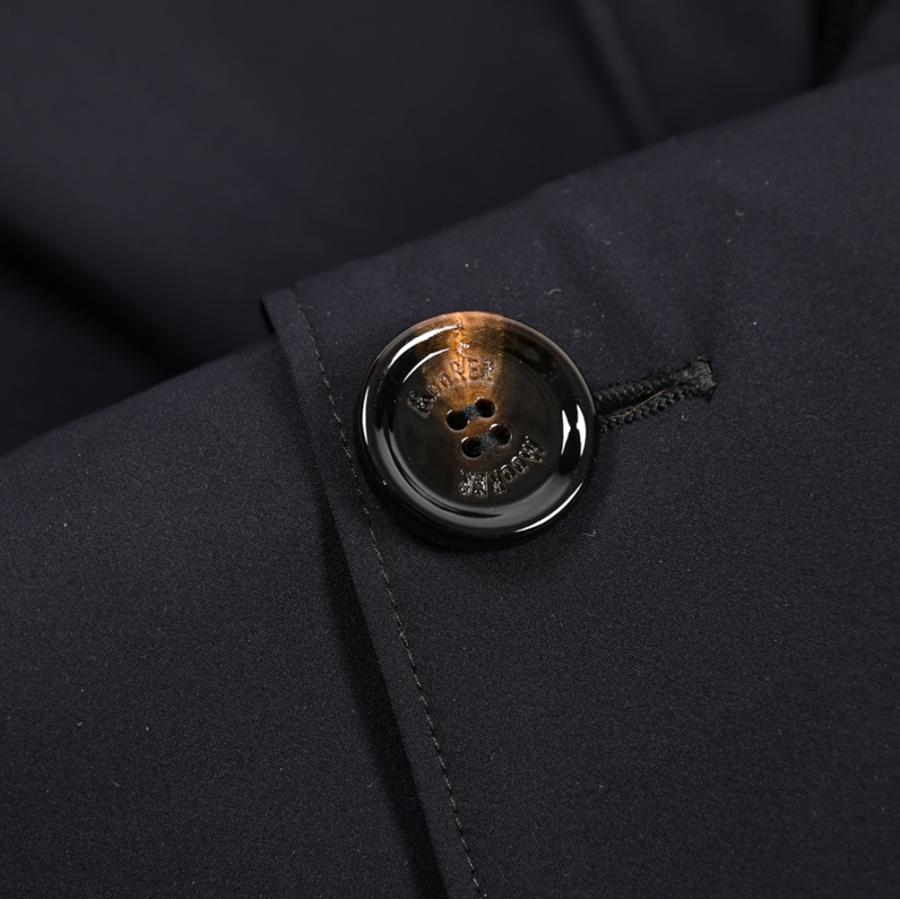 MOORER ムーレー / GIROLAMO-KN チェスターコート フロントライナー付き ライトアウター ACQUA RESISTANT 撥水透湿 ストレッチナイロン ネイビー / セールの画像