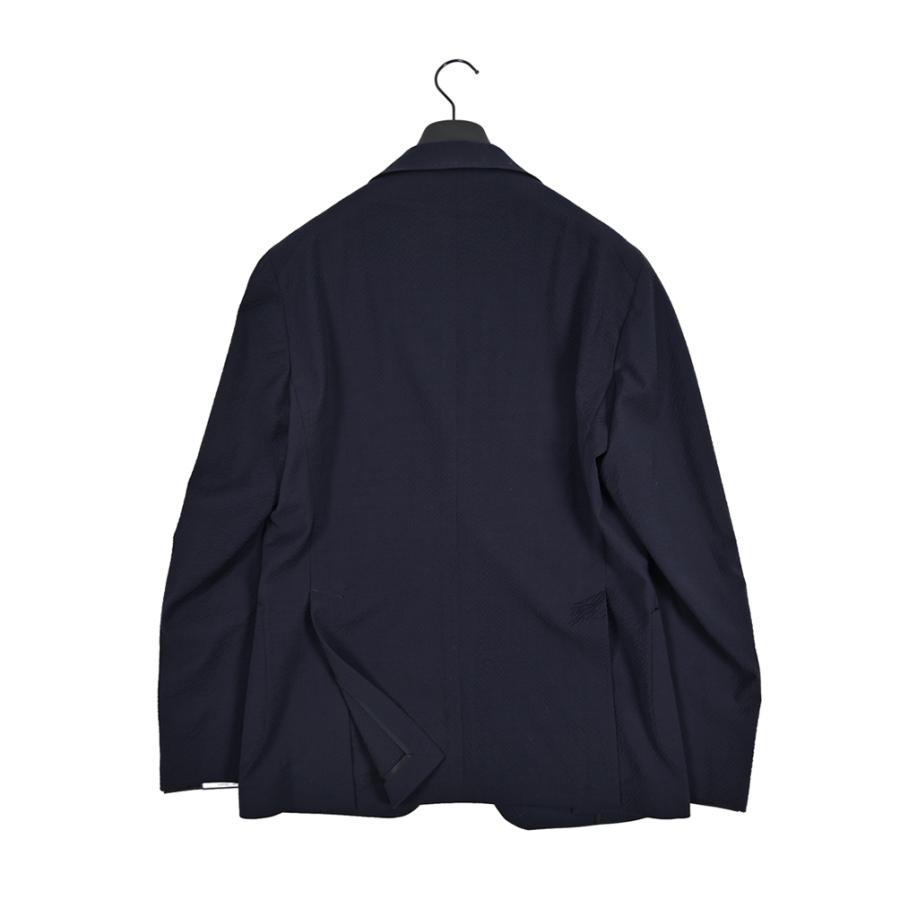 TAGLIATORE タリアトーレ / MONTECARLO モンテカルロ テーラードジャケット 2Bシングル ストレッチ ヴァージンウール シアサッカー ネイビー / 26SS / セールの画像