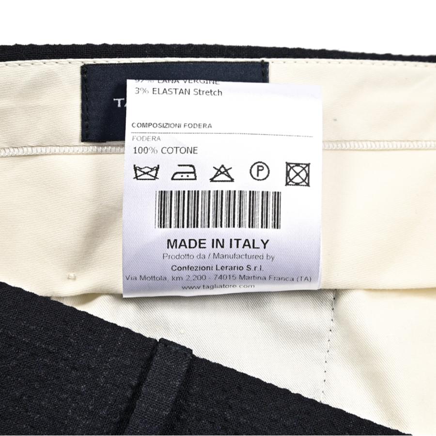 TAGLIATORE タリアトーレ / MONTECARLO モンテカルロ テーラードスーツ 2Bシングル ストレッチ ヴァージンウール シアサッカー ネイビー / 26SS / セールの画像