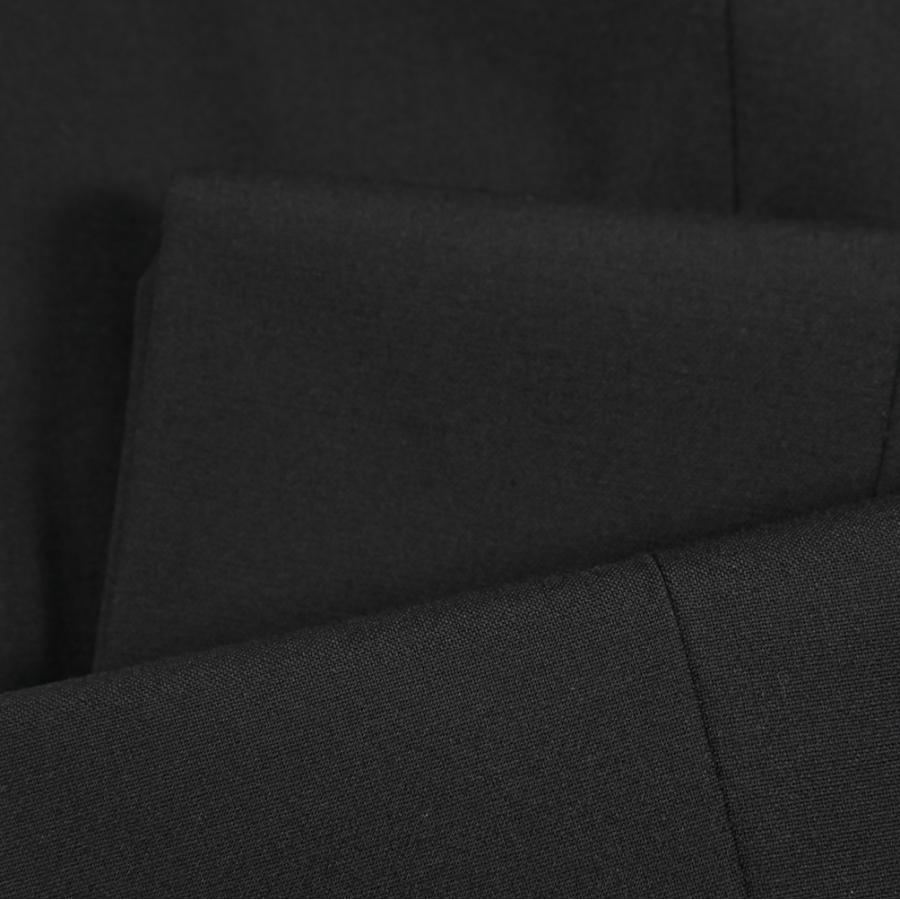 PT TORINO ピーティートリノ / Traveller MASTER FIT イージースラックス ワンタック パンツ WASHABLE WOOL ブラック / 26SS新作の画像
