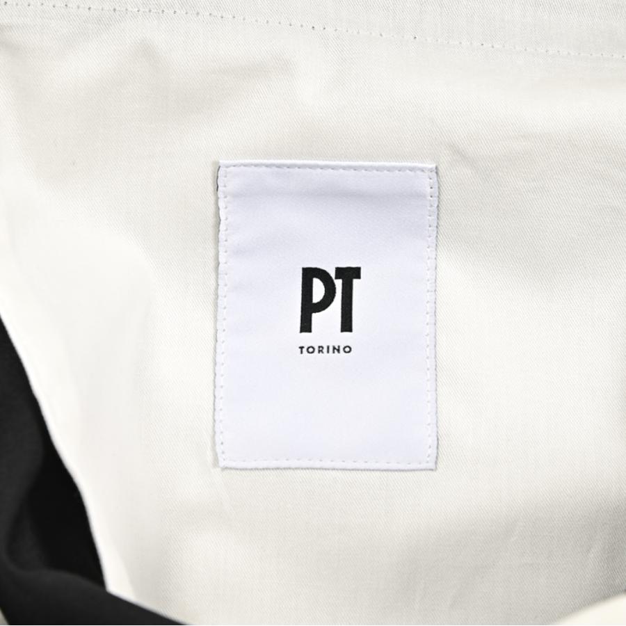 PT TORINO ピーティートリノ / Traveller MASTER FIT イージースラックス ワンタック パンツ WASHABLE WOOL ブラック / 26SS新作の画像