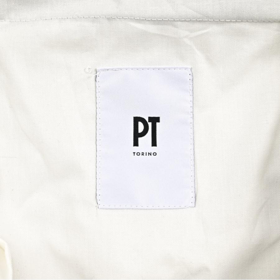 PT TORINO ピーティートリノ / Superlight UNION FIT スラックス ワンタック パンツ SUPER 130'S ウール100% ネイビー / 26SS新作の画像