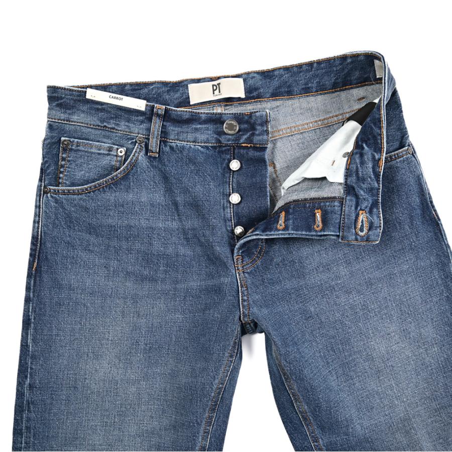 PT TORINO DENIM ピーティートリノデニム / REBEL CARROT FIT デニムジーンズ 5ポケット パンツ コットン100% ブルー / 26SS新作の画像