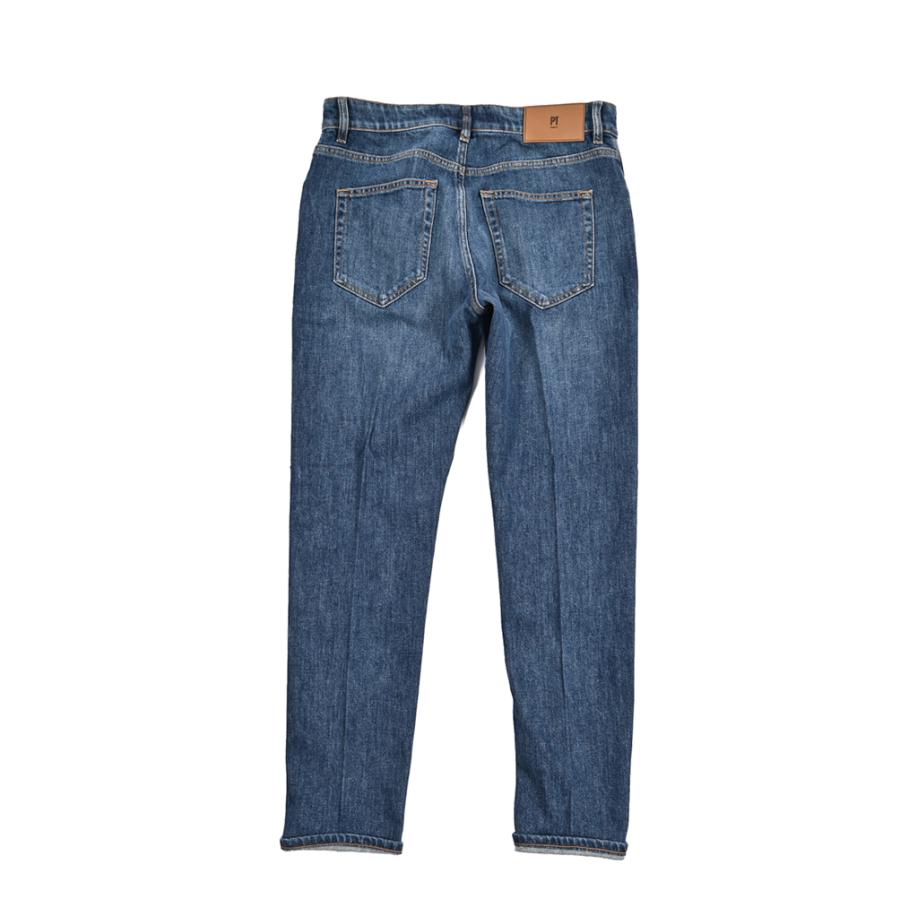 PT TORINO DENIM ピーティートリノデニム / REGGAE TAPERED FIT デニムジーンズ 5ポケット パンツ コットン ストレッチ ブルー / 26SS新作の画像