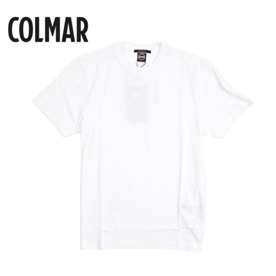 COLMAR コルマー / ジャージー Tシャツ 半袖 クルーネック レギュラーフィット コットン100% ホワイト / 26SS | COLMAR
