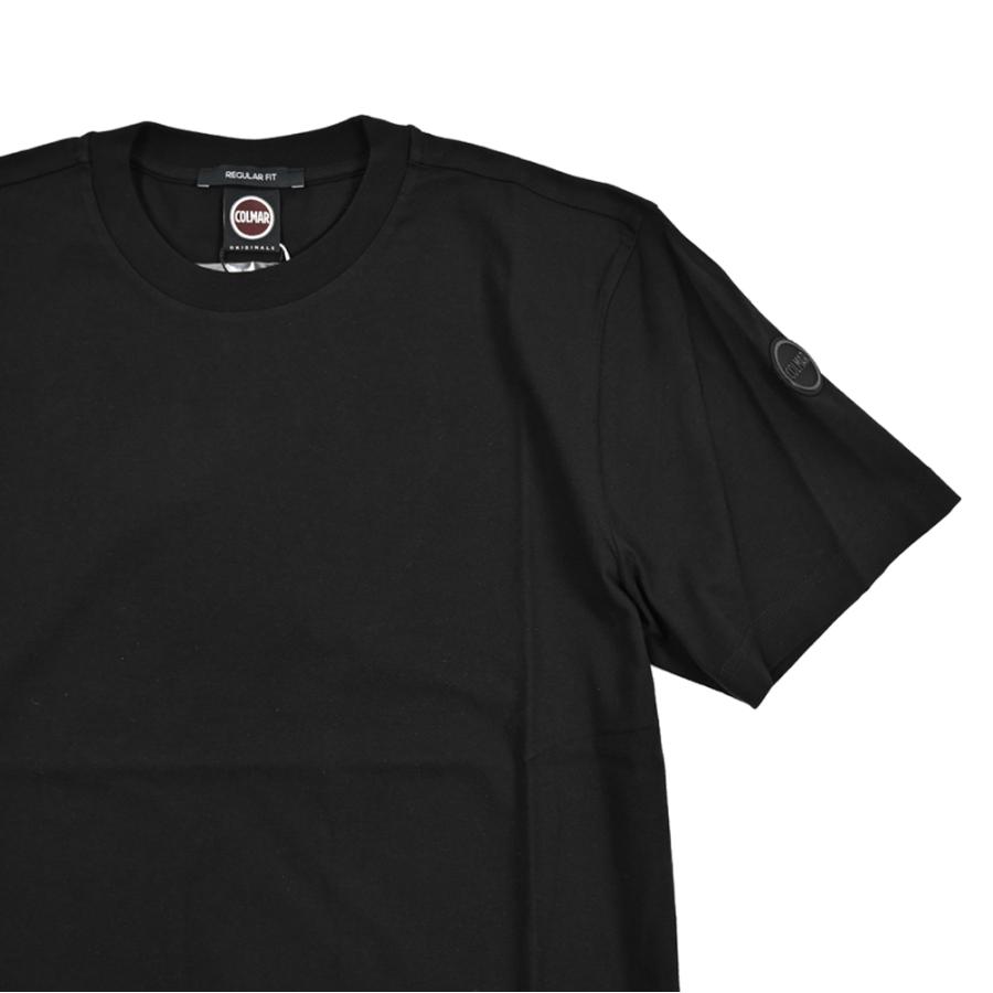 COLMAR コルマー / ジャージー Tシャツ 半袖 クルーネック レギュラーフィット コットン100% ブラック / 26SS | COLMAR | 03