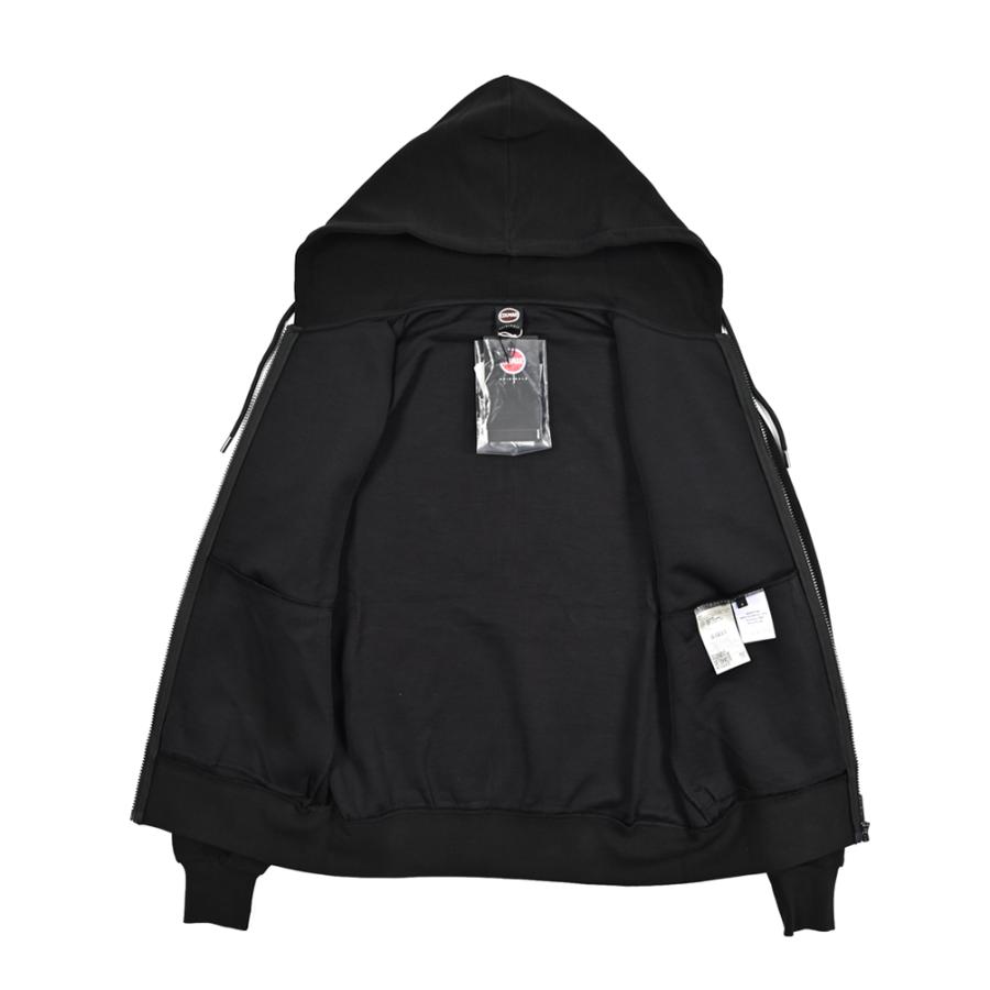 COLMAR コルマー / フーディー スウェットシャツ ジップアップパーカー 長袖 コットン ナイロン ストレッチ ブラック / 26SS | COLMAR | 02