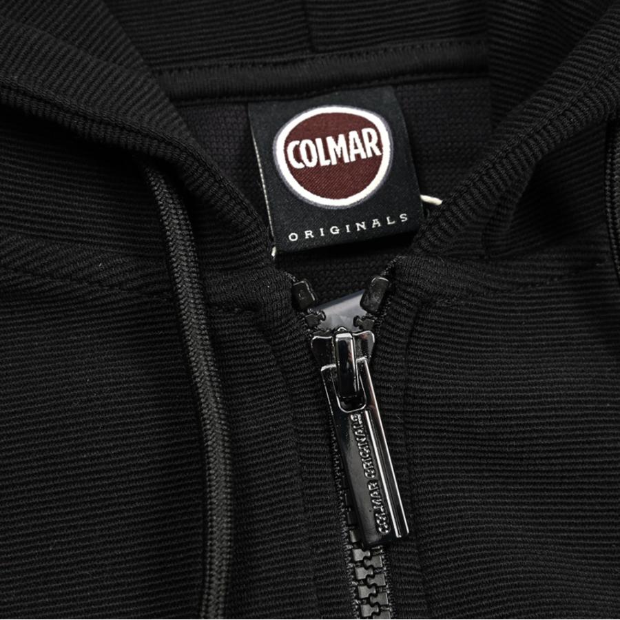COLMAR コルマー / フーディー スウェットシャツ ジップアップパーカー 長袖 コットン ナイロン ストレッチ ブラック / 26SS | COLMAR | 04