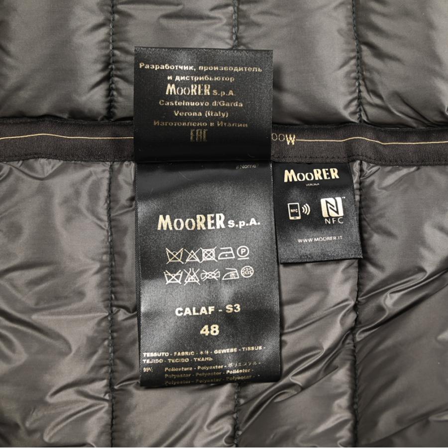 MOORER ムーレー / CALAF-S3 ダウンベスト ブルゾン ライトアウター グースダウン 撥水 ポリエステル グリーン / セールの画像