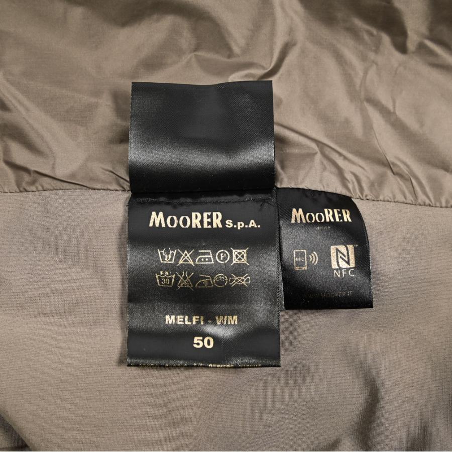 MOORER ムーレー / MELFI-WM トレンチコート ダブルブレスト ライトアウター コットン ポリエステル グレージュ / セール | MOORER | 11