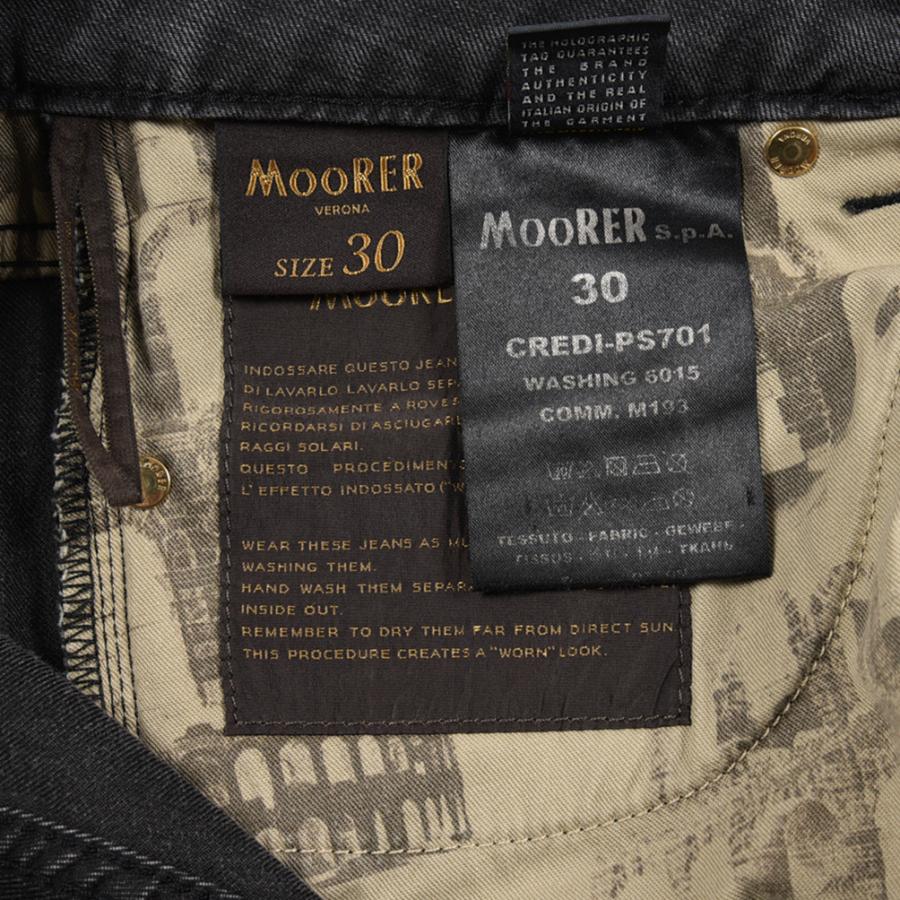 MOORER ムーレー / CREDI-PS701 デニムジーンズ 5ポケット パンツ コットン ポリエチレン ストレッチ グレー_16