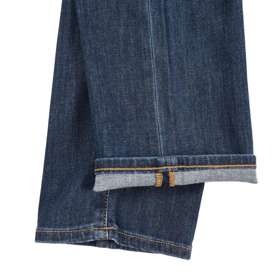 MOORER ムーレー / CREDI-PS705 デニムジーンズ 5ポケット パンツ スリムフィット 日本製生地 コットン ストレッチ ネイビー_10