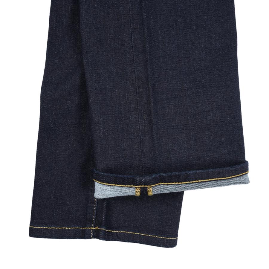 MOORER ムーレー / PILON-DC109 デニムジーンズ 5ポケット パンツ 日本製生地 コットン カシミヤ ストレッチ ネイビー / セールの画像