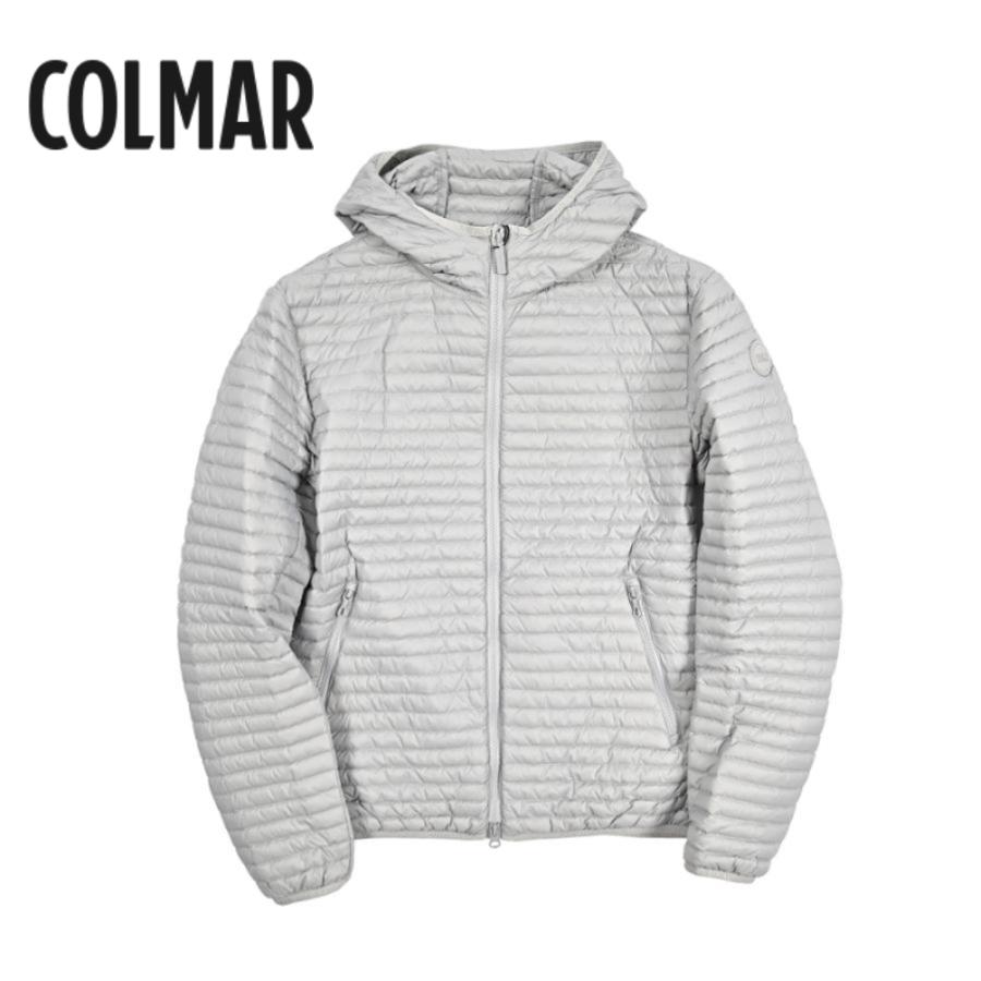 COLMAR コルマー / フード付き ライトダウンジャケット 長袖 撥水 ナイロン 100% グレー COLMAR ORIGINALS / 26SSの画像
