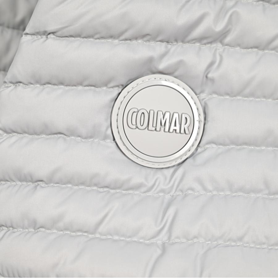 COLMAR コルマー / フード付き ライトダウンジャケット 長袖 撥水 ナイロン 100% グレー COLMAR ORIGINALS / 26SSの画像