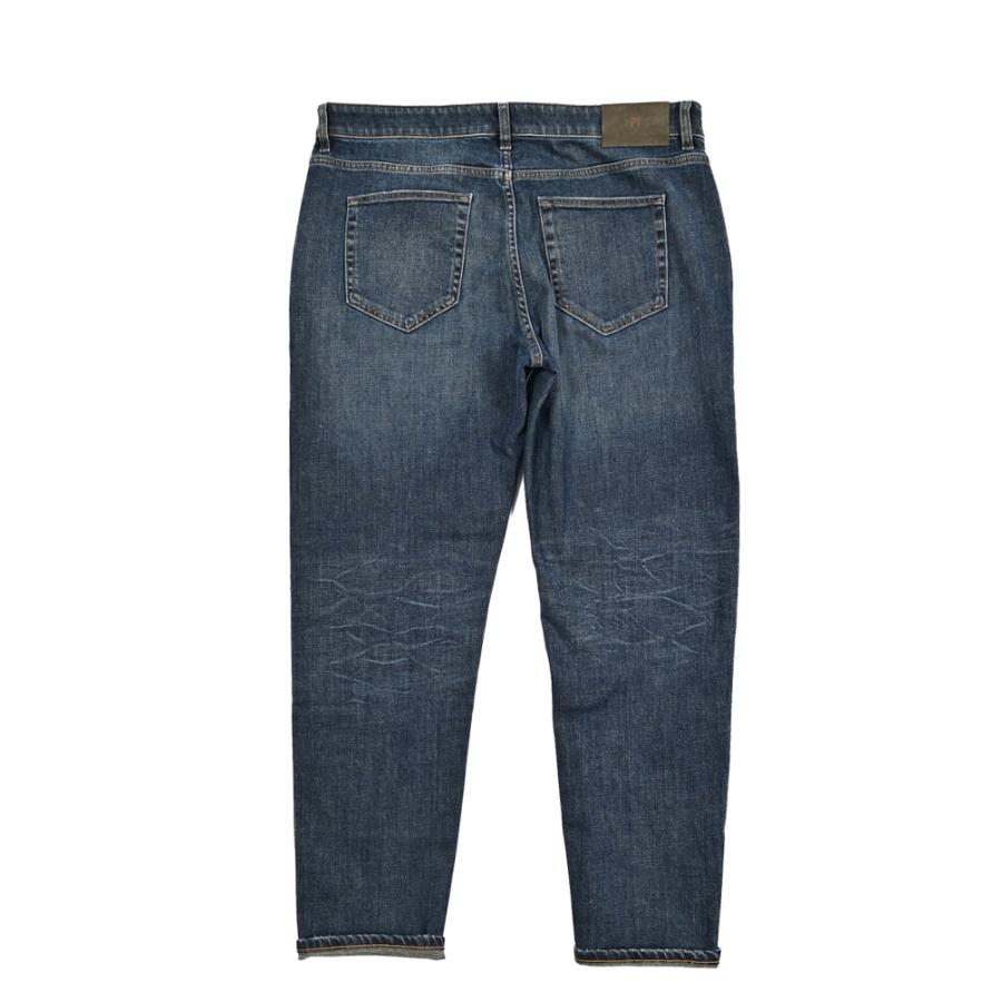PT TORINO DENIM ピーティートリノデニム / INDIE テーパード デニムジーンズ デニスラ ストレッチパンツ コットン ブルー / セールの画像
