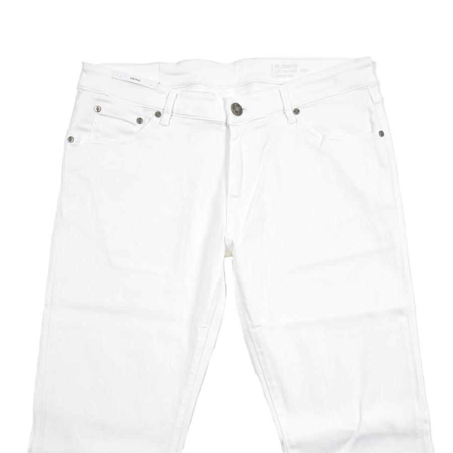 PT TORINO DENIM ピーティートリノデニム / SWING SUPERSLIM FIT リヨセル コットン ストレッチ ホワイト PT05の画像