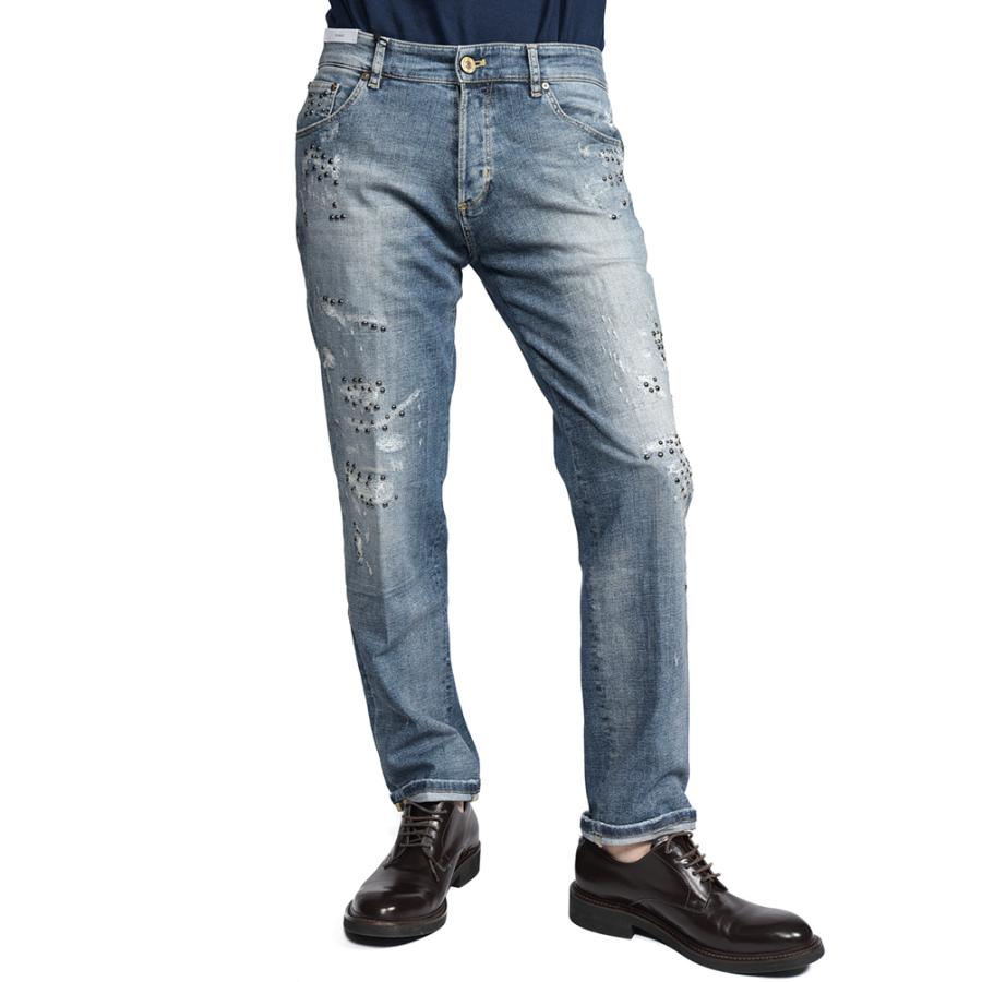 PT TORINO DENIM ピーティートリノデニム / REGGAE TAPERED FIT テーパードフィット デニムジーンズ パンツ ストレッチ ブルーの画像