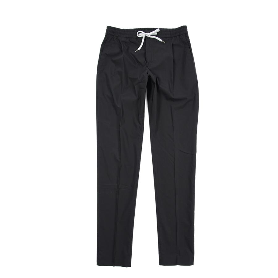 ピーティートリノ PT TORINO SOFT FIT イージーパンツ スラックス ワンタック 春夏 メンズ コットン ポリアミド ストレッチ ブラック PT01