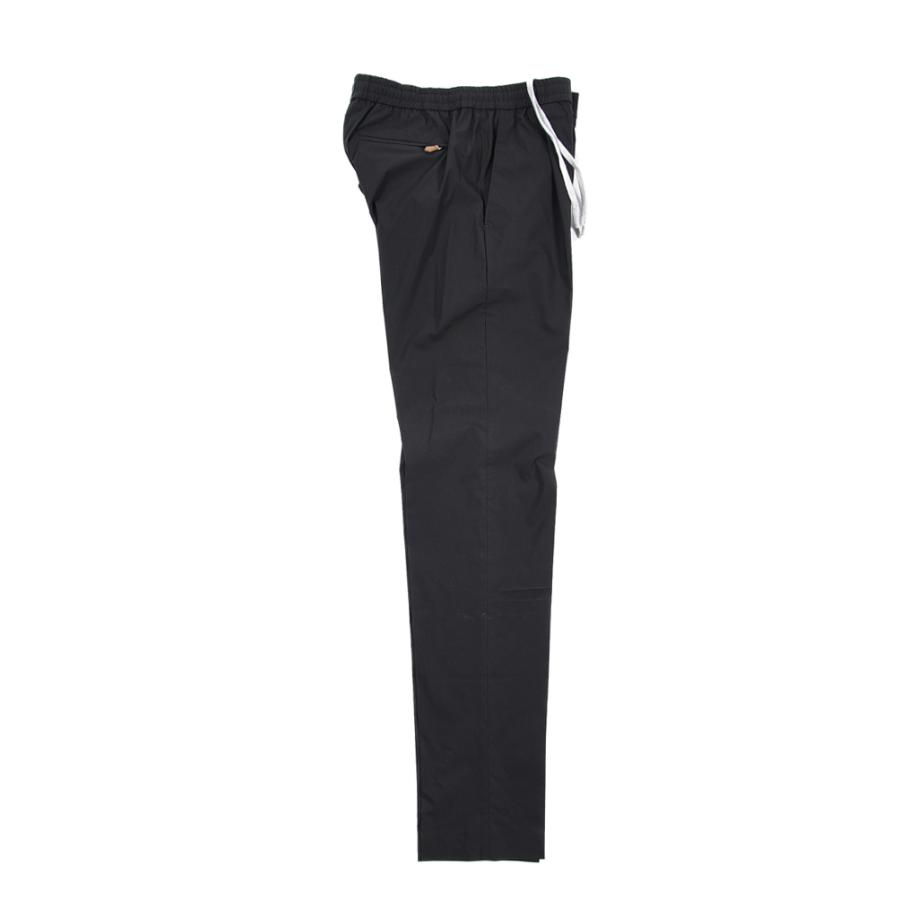 ピーティートリノ PT TORINO SOFT FIT イージーパンツ スラックス ワンタック 春夏 メンズ コットン ポリアミド ストレッチ ブラック PT01