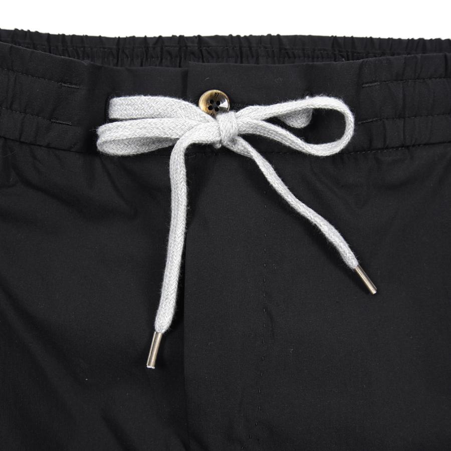 ピーティートリノ PT TORINO SOFT FIT イージーパンツ スラックス ワンタック 春夏 メンズ コットン ポリアミド ストレッチ ブラック PT01