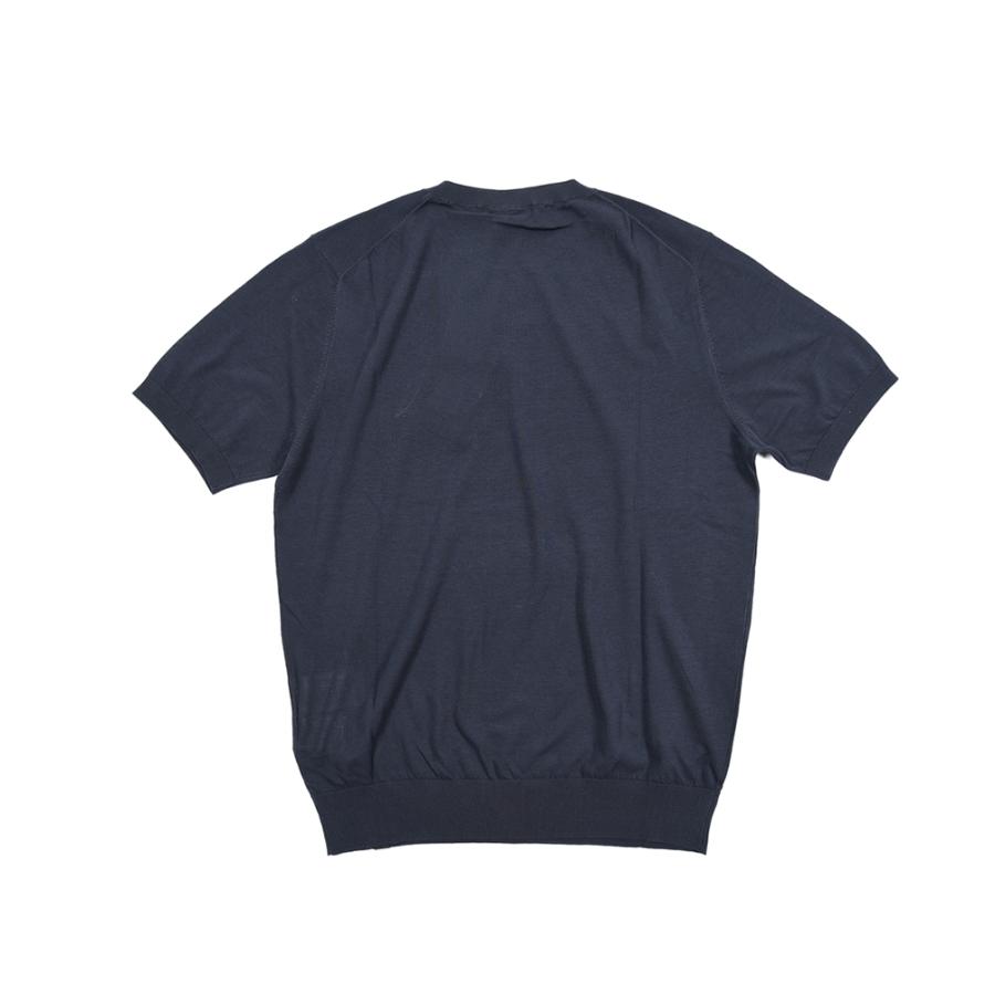 COLMAR コルマー / サマーニットセーター クルーネック ハイゲージ 半袖 REGULAR FIT コットン100% ネイビー COLMAR ORIGINALS / 26SS / セール | COLMAR | 01