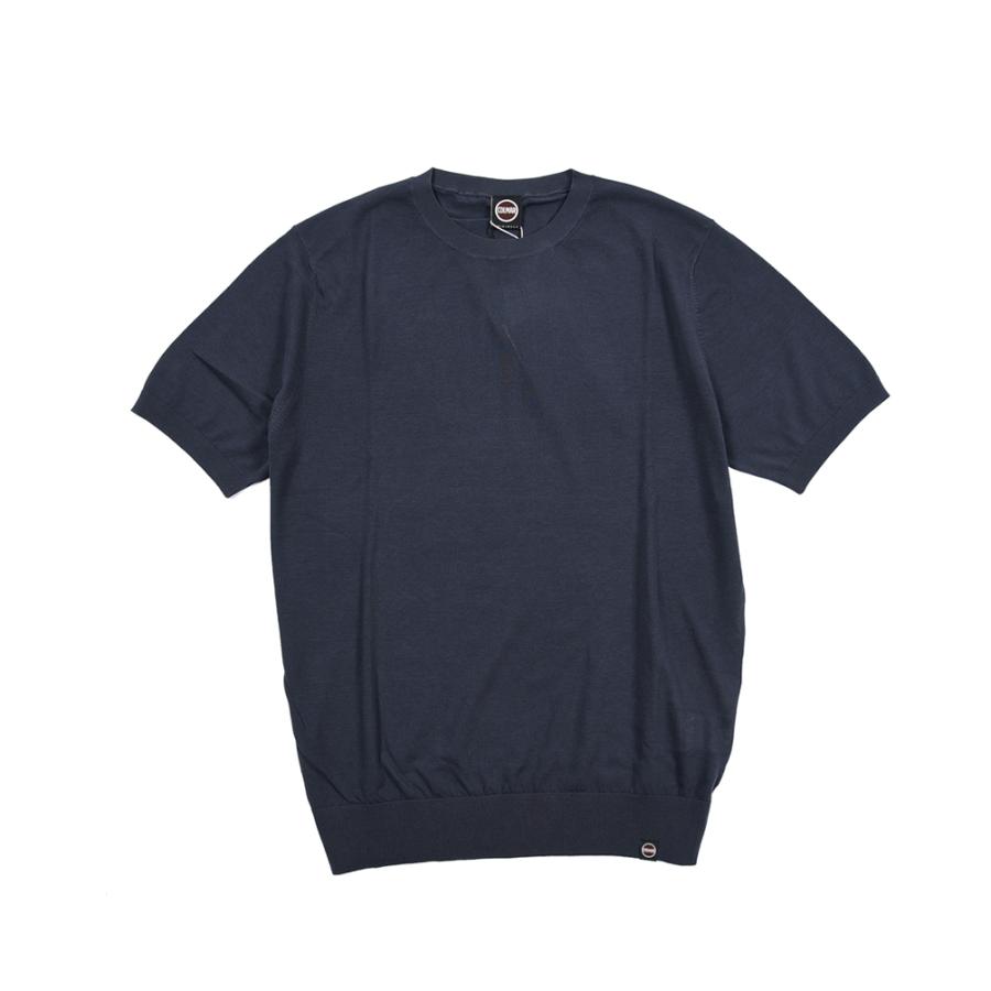 COLMAR コルマー / サマーニットセーター クルーネック ハイゲージ 半袖 REGULAR FIT コットン100% ネイビー COLMAR ORIGINALS / 26SS / セール | COLMAR | 07