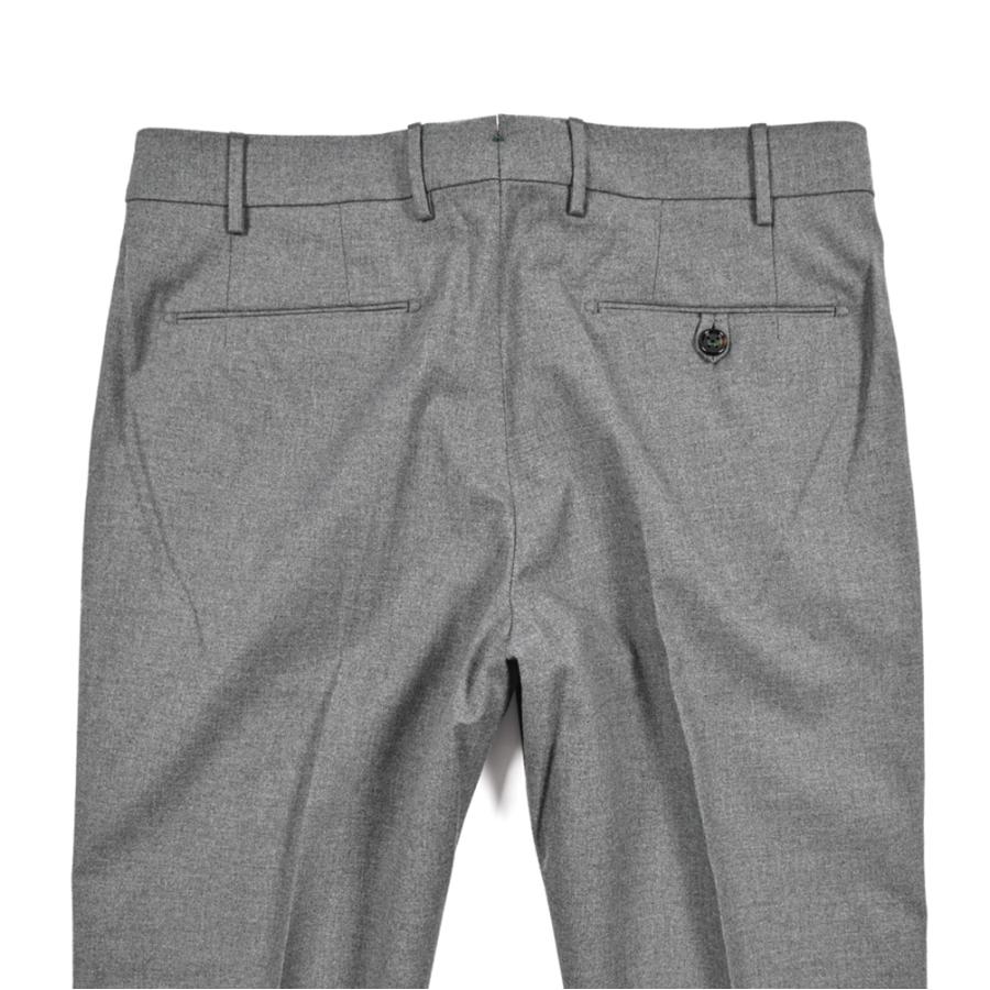 BERWICH ベルウィッチ / MORELLO コットンスラックス ノータック パンツ コットン ストレッチ グレーの画像