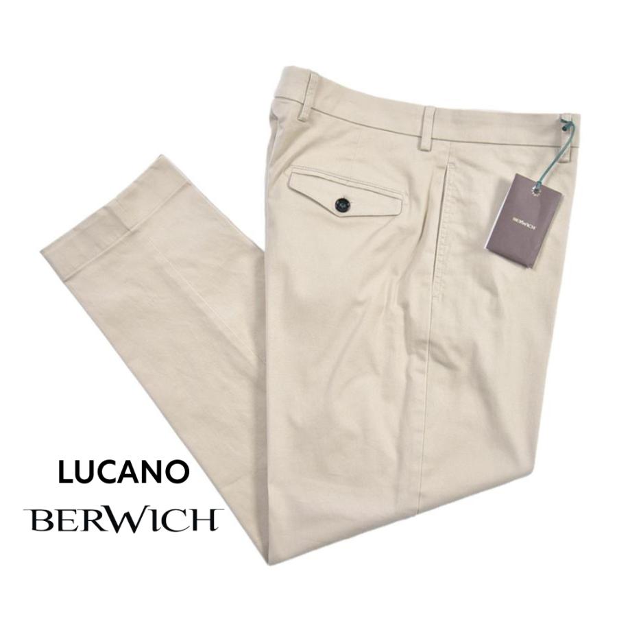 専用BERWICH ベルウィッチ ガーメントウォッシュコットンスラックス46新品 BERWICH（ベルウィッチ） ベルウィッチ / LUCANO CROP コットン