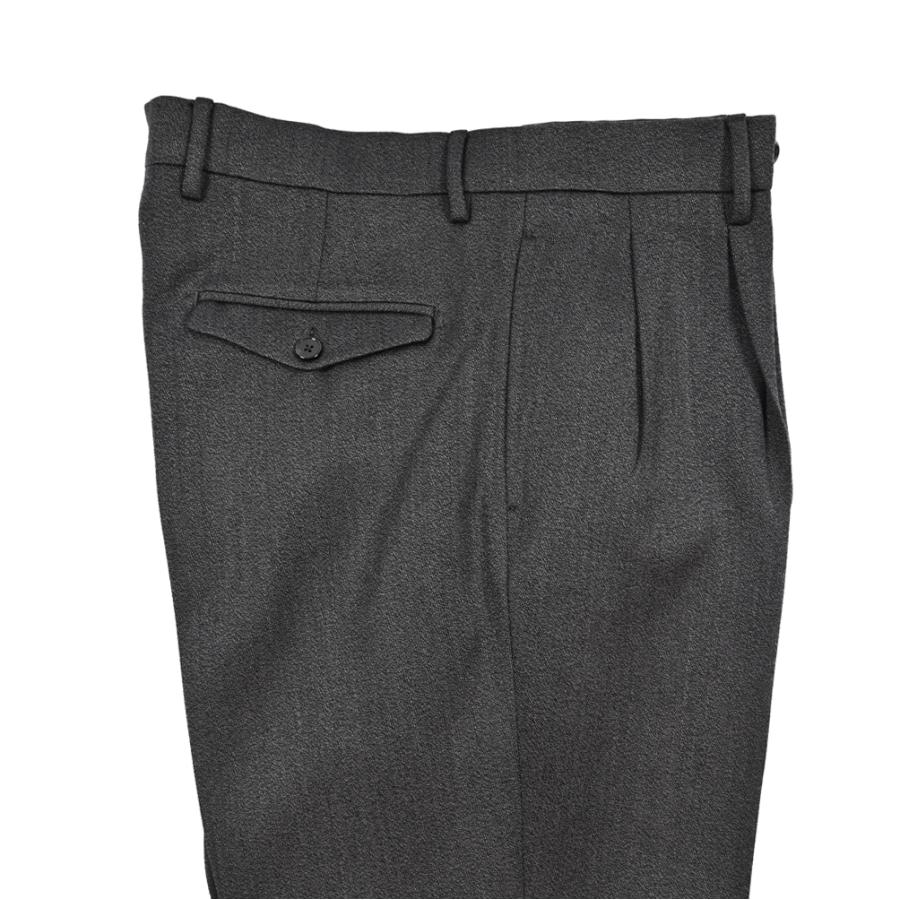 BERWICH ベルウィッチ / NEGRONI LUX ネグローニ スラックス ツータック パンツ ウール100% グレーの画像