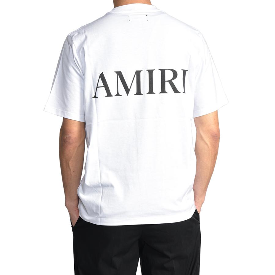 AMIRI アミリ / MA CORE LOGO TEE ロゴ Tシャツ カットソー 半袖 クルーネック コットン100% ホワイト MADE IN ITALY / 26-27AWの画像