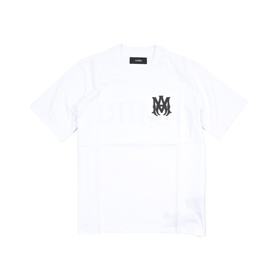 AMIRI アミリ / MA CORE LOGO TEE ロゴ Tシャツ カットソー 半袖 クルーネック コットン100% ホワイト MADE IN ITALY / 26-27AWの画像