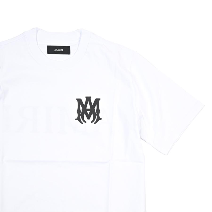 AMIRI アミリ / MA CORE LOGO TEE ロゴ Tシャツ カットソー 半袖 クルーネック コットン100% ホワイト MADE IN ITALY / 26-27AWの画像