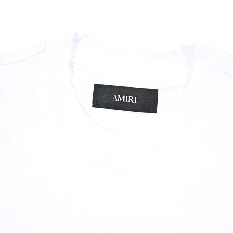 AMIRI アミリ / MA CORE LOGO TEE ロゴ Tシャツ カットソー 半袖 クルーネック コットン100% ホワイト MADE IN ITALY / 26-27AWの画像