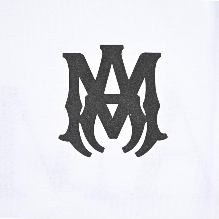 AMIRI アミリ / MA CORE LOGO TEE ロゴ Tシャツ カットソー 半袖 クルーネック コットン100% ホワイト MADE IN ITALY / 26-27AWの画像