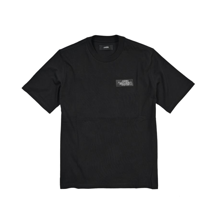 AMIRI アミリ / AMIRI SPIRIT TEE ロゴ Tシャツ カットソー 半袖 クルーネック コットン100% ブラック MADE IN ITALY / 26-27AWの画像