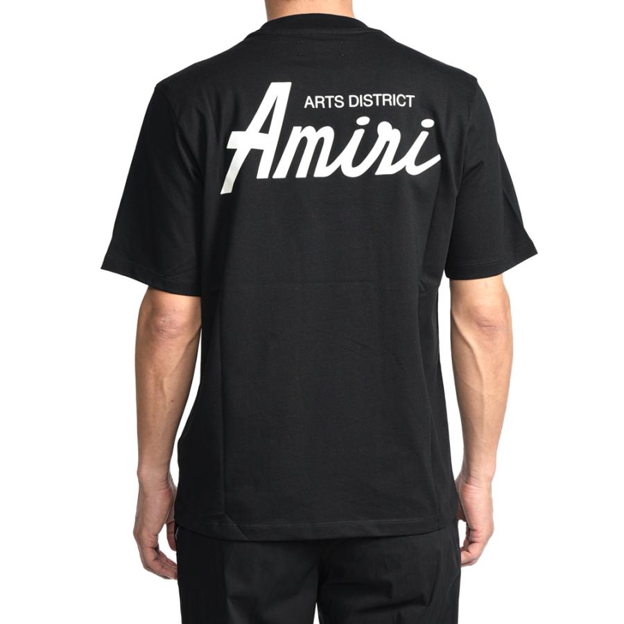 AMIRI アミリ / AMIRI CITY TEE ロゴ Tシャツ カットソー 半袖 クルーネック コットン100% ブラック MADE IN ITALY / 26-27AWの画像