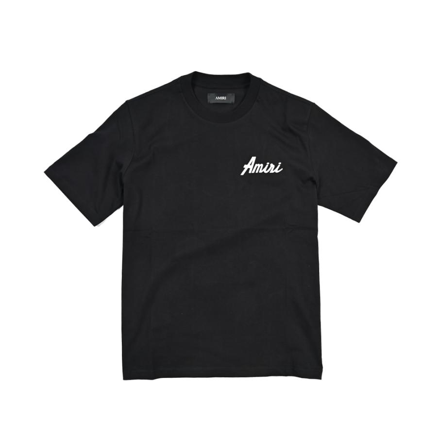 AMIRI アミリ / AMIRI CITY TEE ロゴ Tシャツ カットソー 半袖 クルーネック コットン100% ブラック MADE IN ITALY / 26-27AWの画像