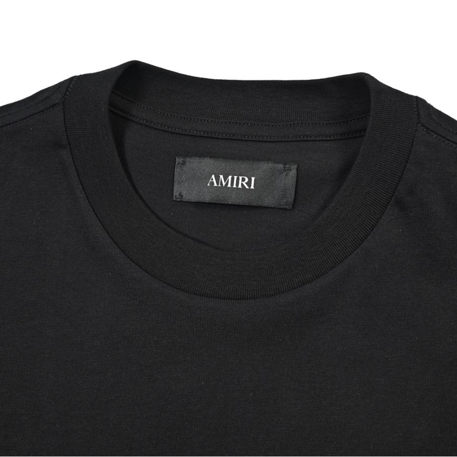 AMIRI アミリ / AMIRI CITY TEE ロゴ Tシャツ カットソー 半袖 クルーネック コットン100% ブラック MADE IN ITALY / 26-27AWの画像