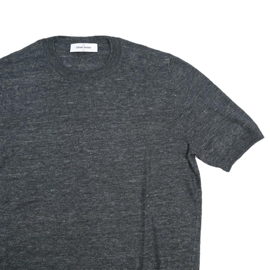 Gran Sasso グランサッソ / ニットTシャツ サマーセーター クルーネック ハイゲージ 半袖 リネン100% 9色展開 MADE IN ITALY / 26SS / セール | Gran Sasso | 14