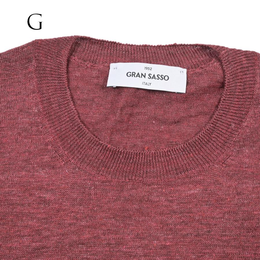 Gran Sasso（グランサッソ） GRAN グランサッソ / SASSO ニットTシャツ