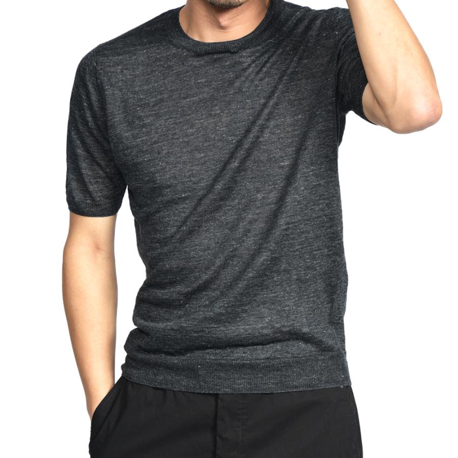 新品 GRAN SASSO グランサッソ　サマーニットTシャツ Gran Sasso（グランサッソ） GRAN グランサッソ / SASSO ニットTシャツ