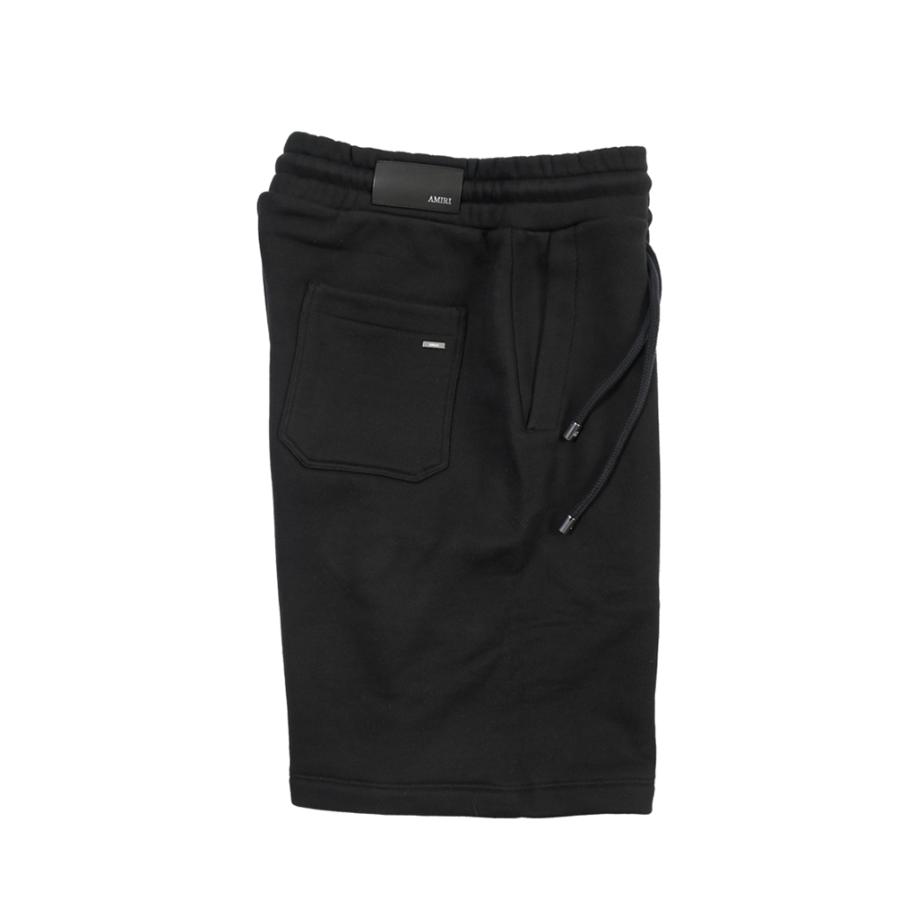 AMIRI アミリ / RELAXED PULL ON SWEATSHORT スウェット ショーツ ハーフパンツ コットン100% ロゴ ブラック / 26-27AWの画像