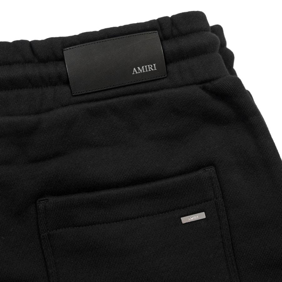 AMIRI アミリ / RELAXED PULL ON SWEATSHORT スウェット ショーツ ハーフパンツ コットン100% ロゴ ブラック / 26-27AWの画像