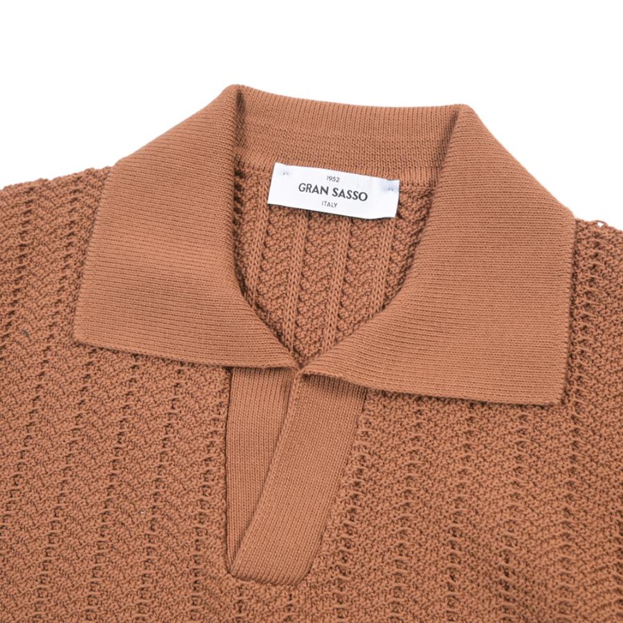 Gran Sasso（グランサッソ） グランサッソ / ニットポロシャツ