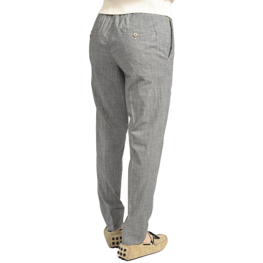 G.T.A.◆48◆グレー スリム ストレッチ コットン パンツ◆スラックス GTA（ジーティーアー） ジーティーアー / DAVIDE DE REGULAR FIT 麻混