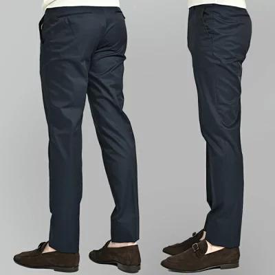 BERWICH ベルウィッチ / MORELLO スラックス ノータック パンツ SLIM FIT スリムフィット ポリエステル100% ブラック / 26SS / セール | BERWICH | 16