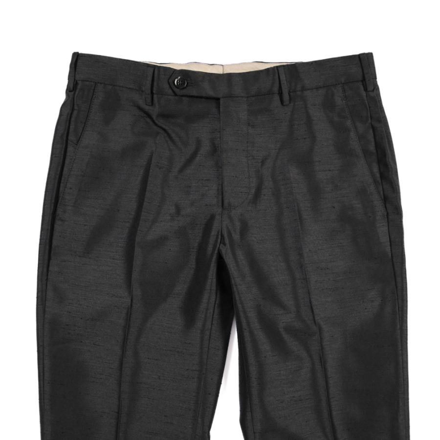 BERWICH ベルウィッチ / MORELLO スラックス ノータック パンツ SLIM FIT スリムフィット ポリエステル100% ブラック / 26SS / セール | BERWICH | 03